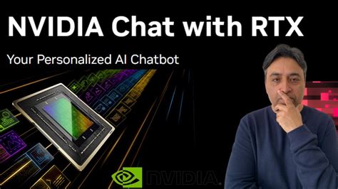 Nvidia's Chat with RTX will connect an LLM with YouTube videos .